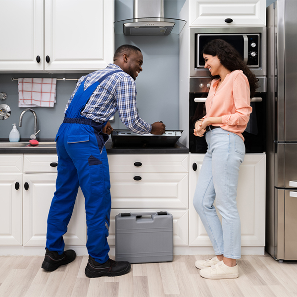 what kind of warranty do you offer on your cooktop repair services in Sullivan County New Hampshire